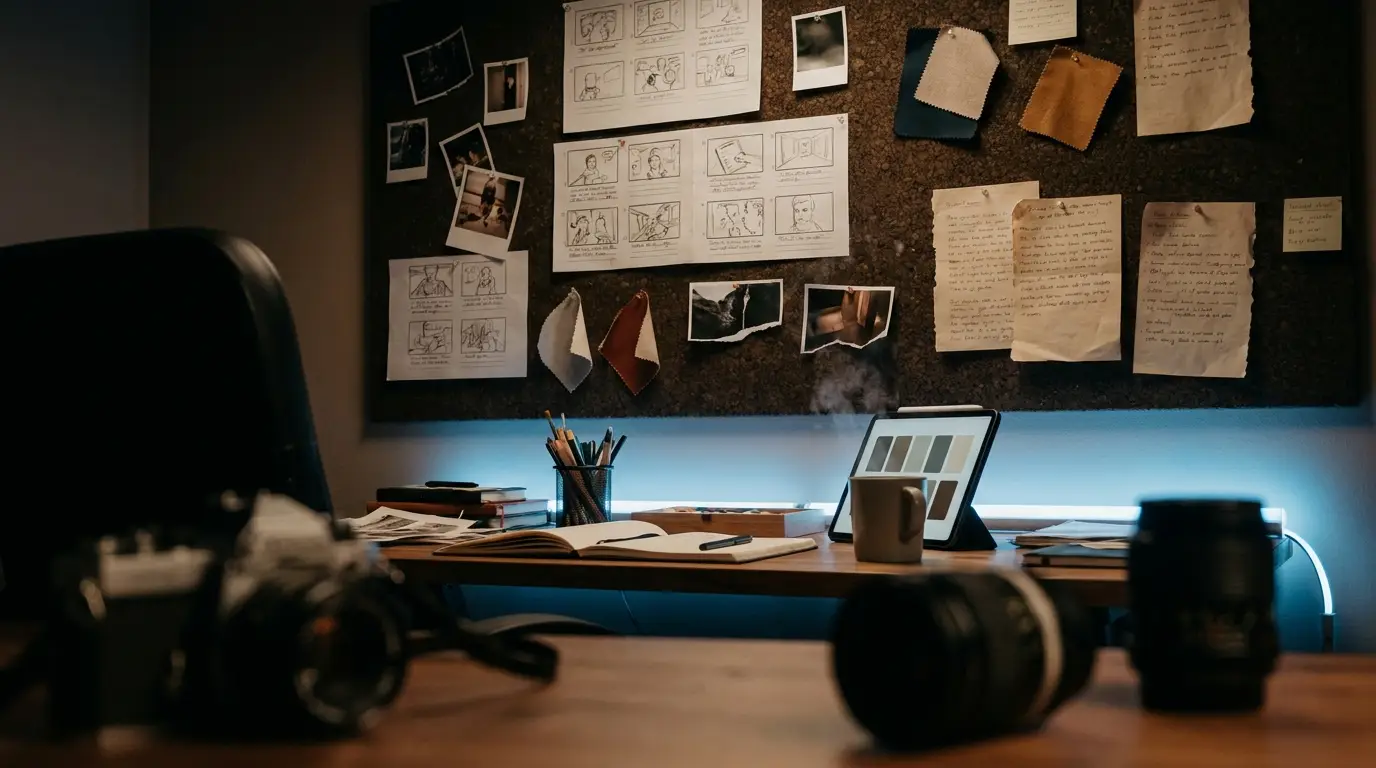 Sesión de brief y concepto creativo